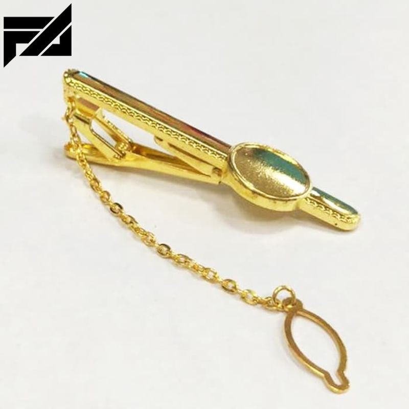 TERBARU VM Pin Dasi Gold - Jepitan Dasi Aksesoris dasi - Emas