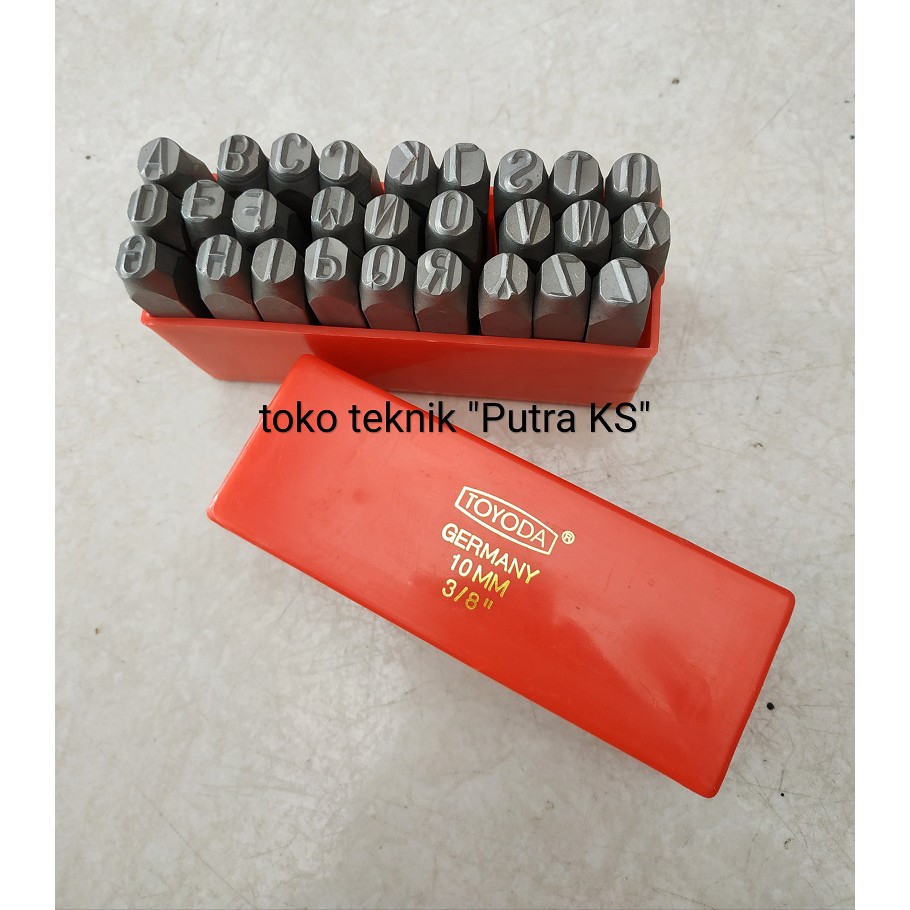 Alat Ketok Huruf / Alat Untuk Memperbaiki Nomor Mesin Ukuran 10mm