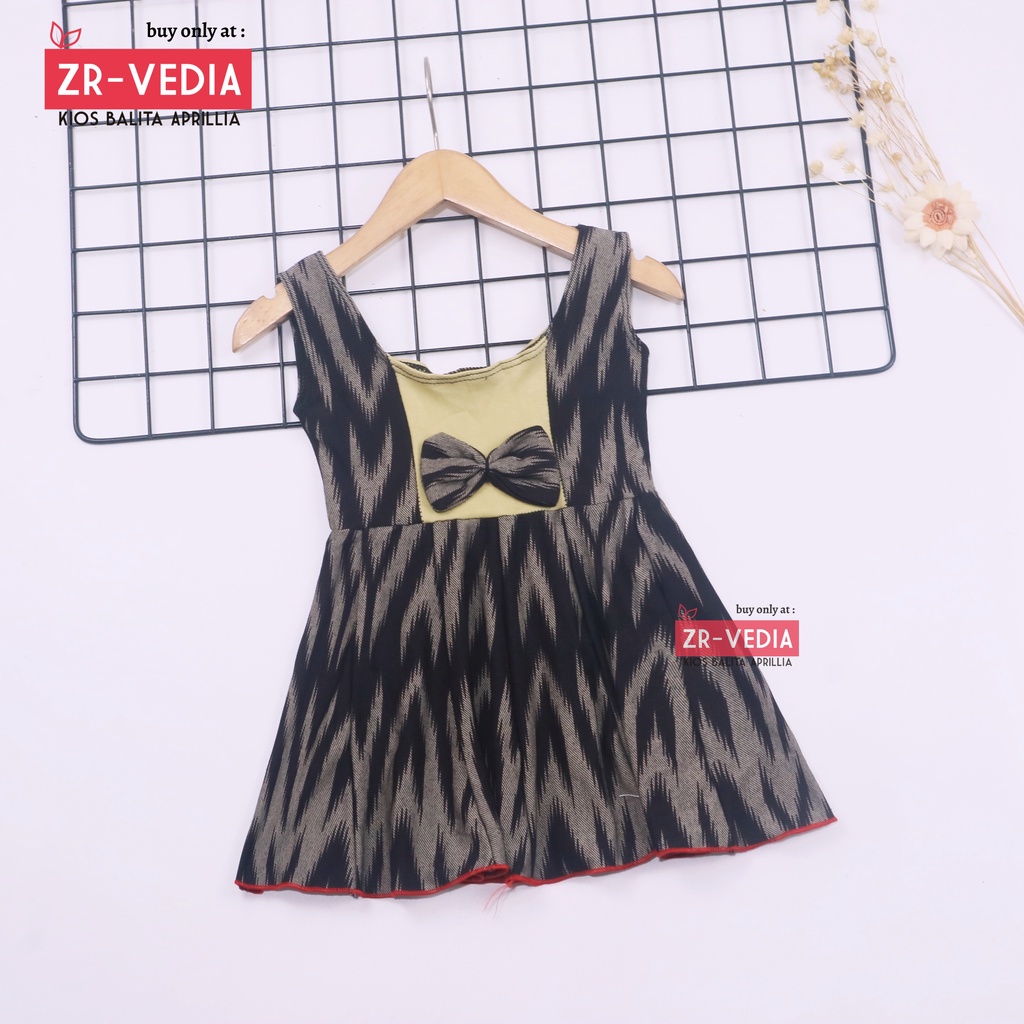 (BATIK) Dress Clairine Bayi - 3 Tahun / Baju Fashion Pesta Baju Adem Harian Formal Anak Perempuan