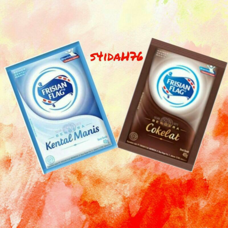 

SUSU BENDERA SACHET ISI 6 SACHET