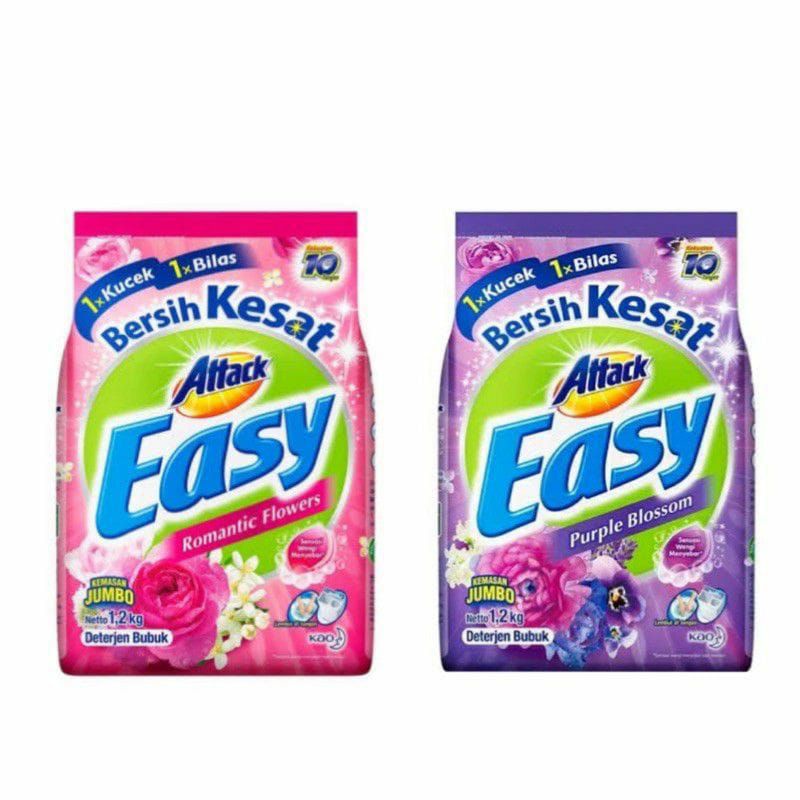 ATTACK EASY Detergen Bubuk 1,2 kg