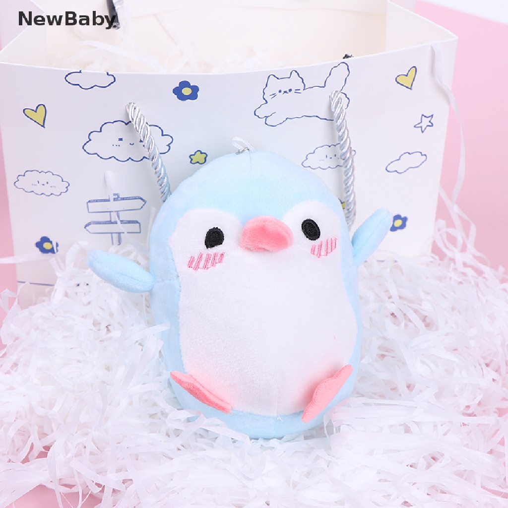 Gantungan Kunci Boneka Penguin 12CM Bahan Plush Untuk Hadiah Anak