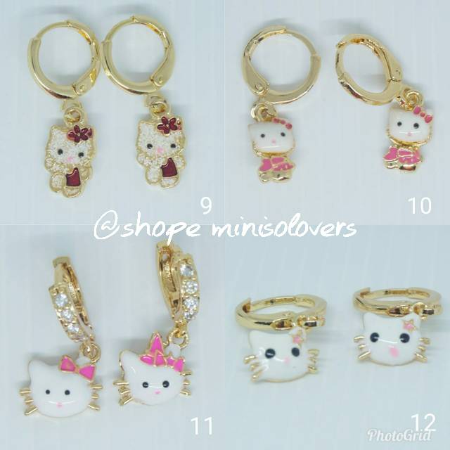 Anting anak karakter hello kitty ♡GOTEN-8♡