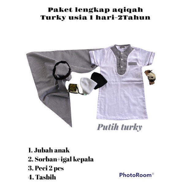 favorit jubah bayi aqiqah/gamis bayi aqiqah/koko bayi/jubah aqiqah/qomis aqiqah grosir/ecer/usia