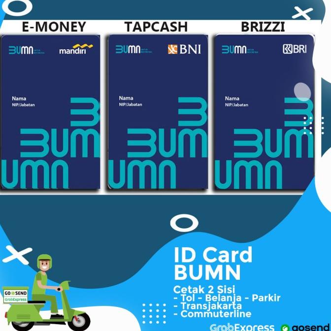Cetak Custom Bumn Id Card Doff