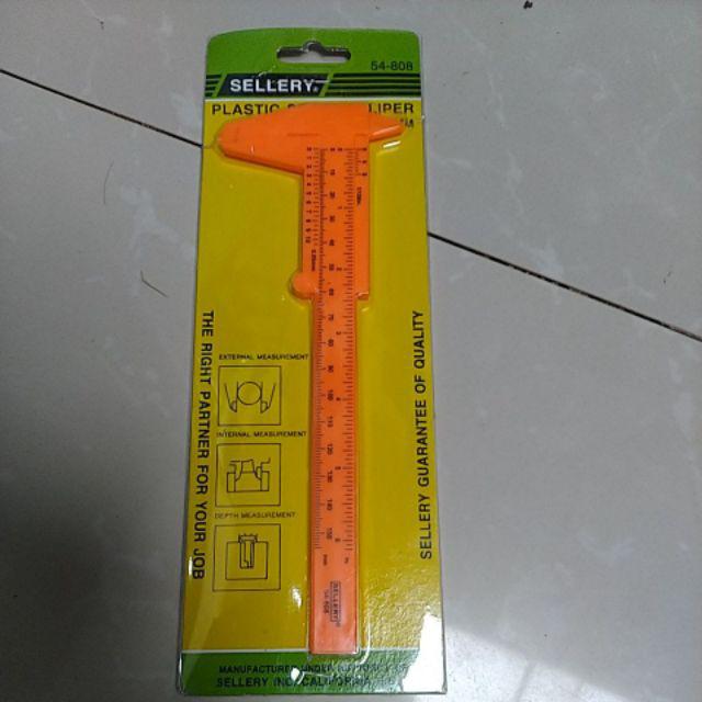 Plastic Steel Caliper 6 / Jangka Sorong Plastik Sellery