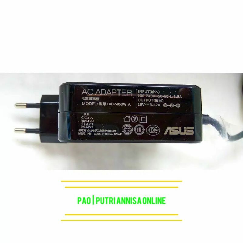 PAO - Charger Laptop Asus 19v 3.42a 5.5 x 2.5mm