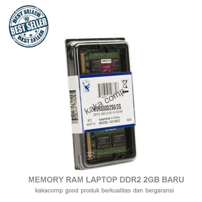 Memory Ram LAPTOP DDR2 2GB BARU Kingstone