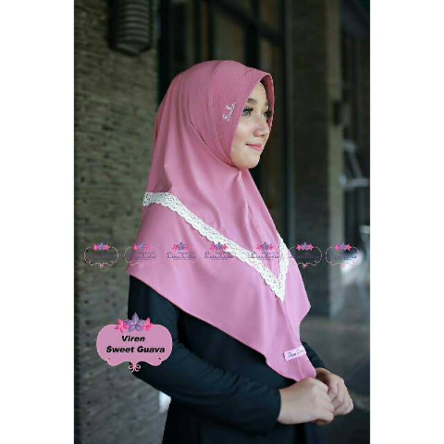 Bergo Viren Jilbab Instant by Linalivia hijab