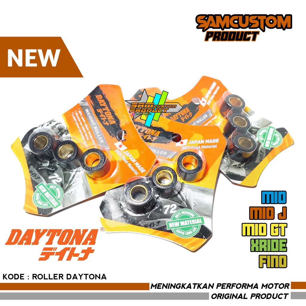 ROLLER DAYTONA ORIGINAL ROLLER RACING MIO MIO J MIO GT XRIDE FINO