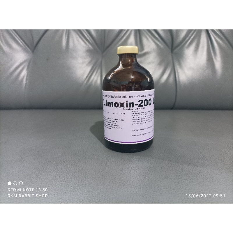 Antibiotik LIMOXYN 200 LA Untuk Sapi, Kelinci, Kambing