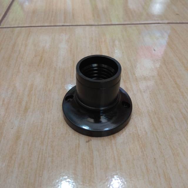 Fiting Lampu BROCO - Fiting Plafon Broco Hitam