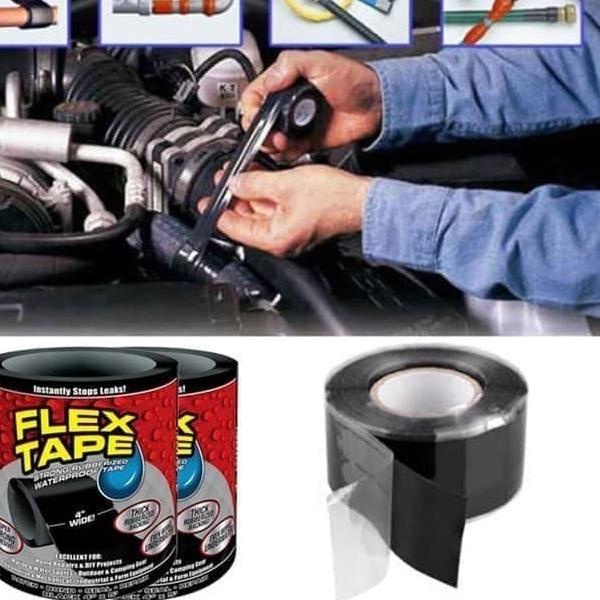 

♢ Flex Tape Isolasi Ajaib Super Kuat Water Proof flextape lakban perekat ➥