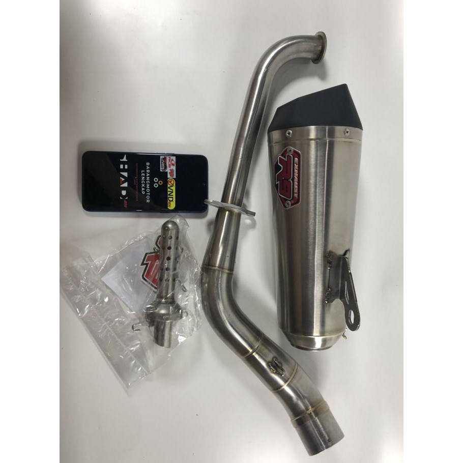 Knalpot R9 Alpha Aerox New Series Knalpot Alpha R9 Aerox