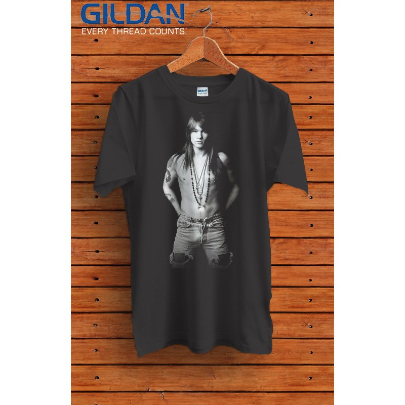 Kaos GUNS N ROSES Axl Rose GILDAN Tshirt