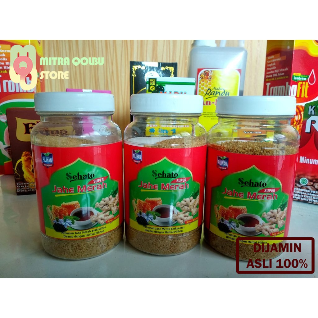 

±670‰ Jahe Merah Sehato 200gr ¿