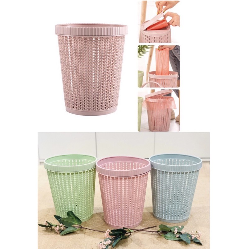 TEMPAT / TONG SAMPAH OTOMATIS REFILL PLASTIK SAMPAH PREMIUM FREE 5 ROLL PLASTIK SAMPAH READY STOCK