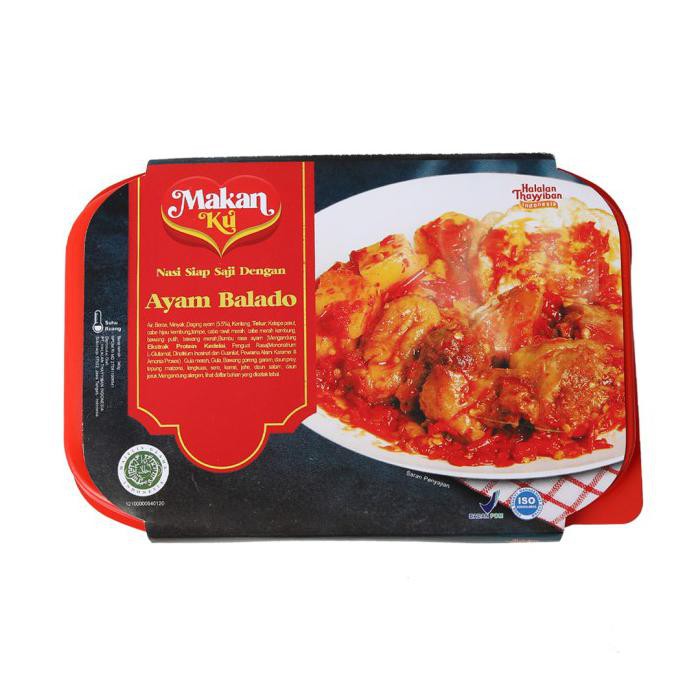 

MAKANKU AYAM BALADO BOX MERAH WITH HEATING AGENT
