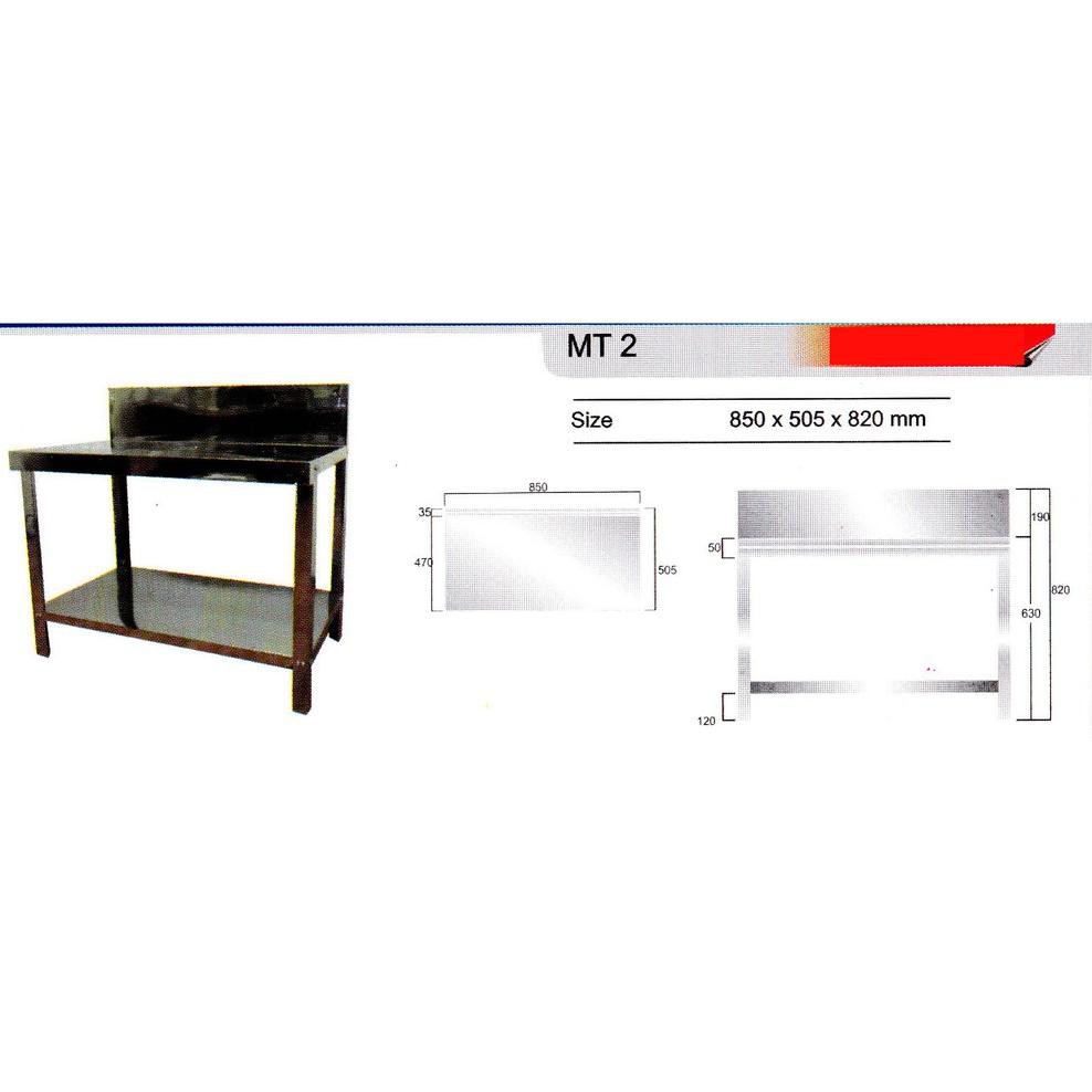 Meja Kompor Meja Serba Guna Meja Dapur Rak 2 Rak Dua Meja Kompor Meja Serba Guna Meja Dapur Rak 2 Rak Dua