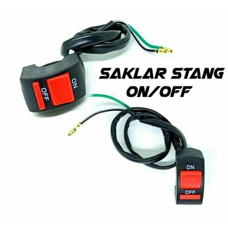 Saklar Stang Tombol ON/OF Universal Motor