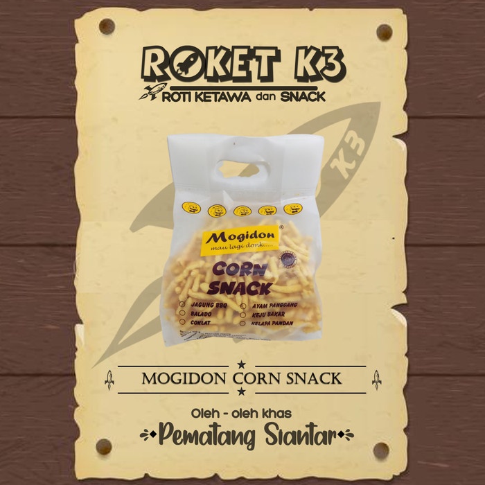 

Mogidon Corn Snack Makanan Ringan Snack Kerupuk Jajanan Cemilan Enak