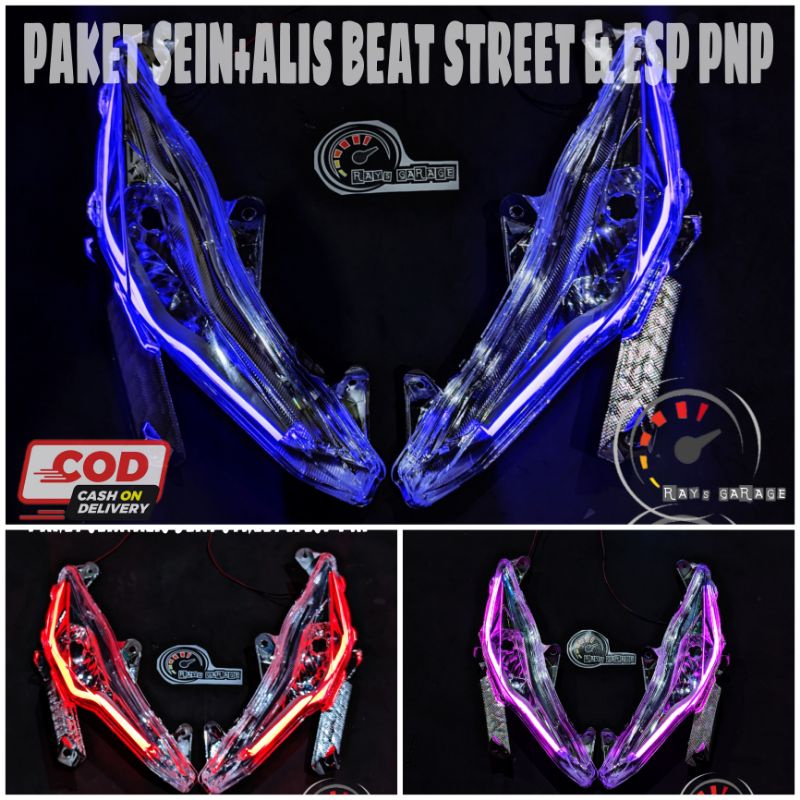 Jual Cod Lampu Sein Lampu Alis Paket Lengkap Lampu Alis Beat Street