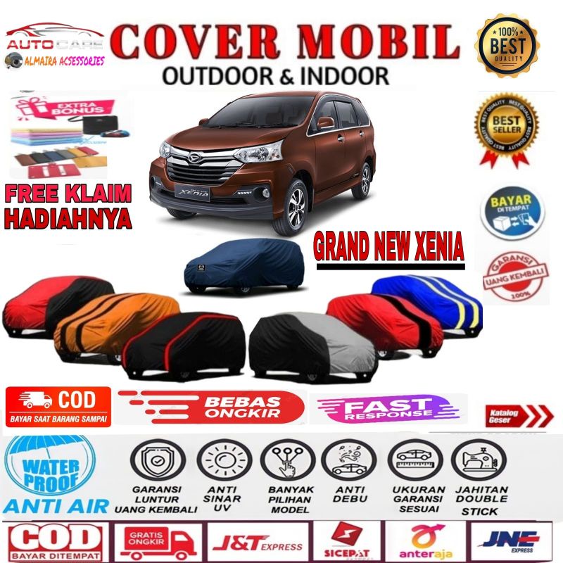 Cover Mobil , Selimut Mobil Cover Body Toyota AVANZA Daihatsu XENIA Mantol Mobil Waterproof