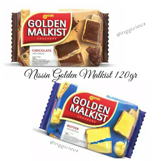 

Nissin Golden Malkist Biskuit : tersedia lapis Coklat / Chocolate dan Butter / Mentega [120 g] Gery Malkist Marie Susu Biskuit Malkist Garuda Food Gery salut Marie susu Khong Guan Malkist Abon Sapi Biskuit Malkist Abon