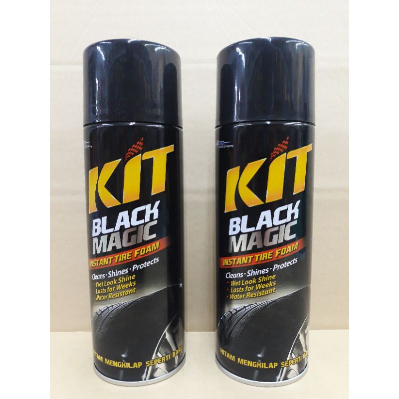 KIT BLACK MAGIC / SEMIR BAN MOBIL DAN MOTOR / SEMIR BAN SPRAY 400ml