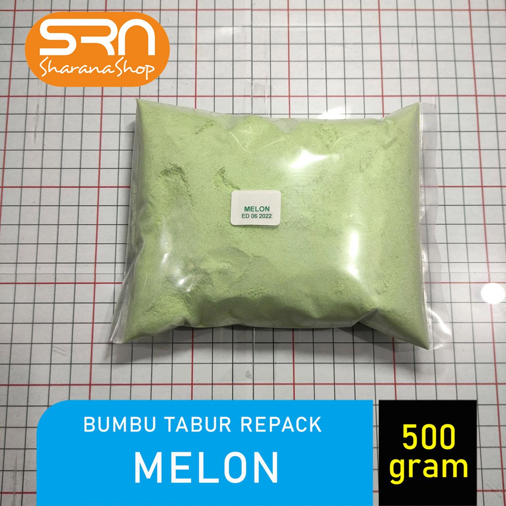 

BUMBU TABUR MANIS 500 GRAM REPACK RASA MELON HALAL, DIJAMIN ENAK DIMAKAN, COCOK UNTUK POPCORN, KRIPIK PISANG, TABURAN CAKE DLL