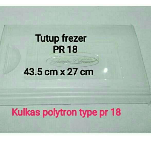 [titleawal] Tutup frezer freser freezer kulkas POLYTRON PR 16 / PR 18 Free packing box Kayu