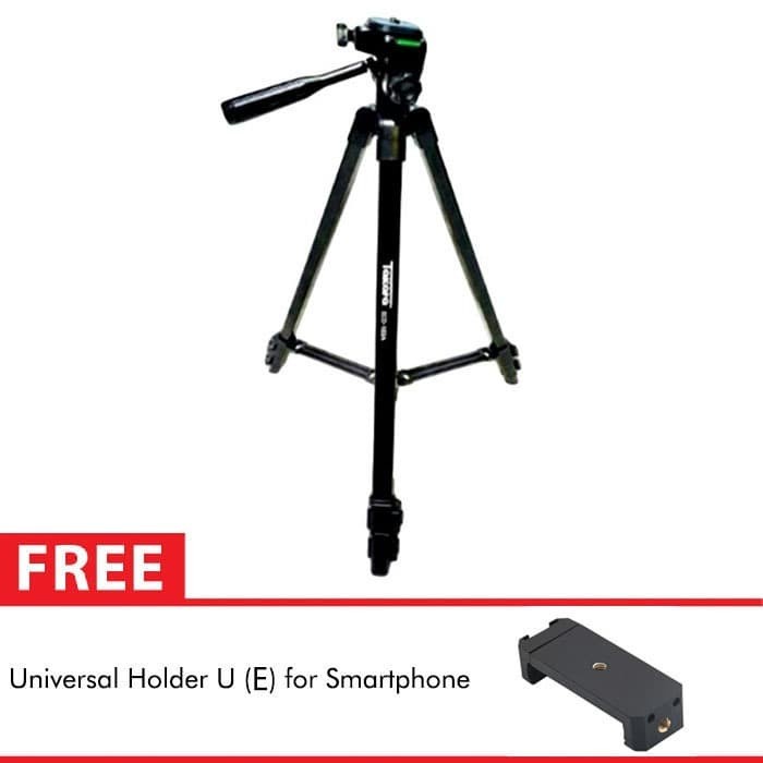 Takara Lightweight Tripod Eco-183A For DSLR Action Camera + Holder U E