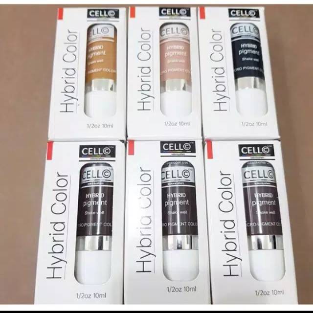 Cell Cello Hybrid INK Colour sulam alis/bibir/eyeliner