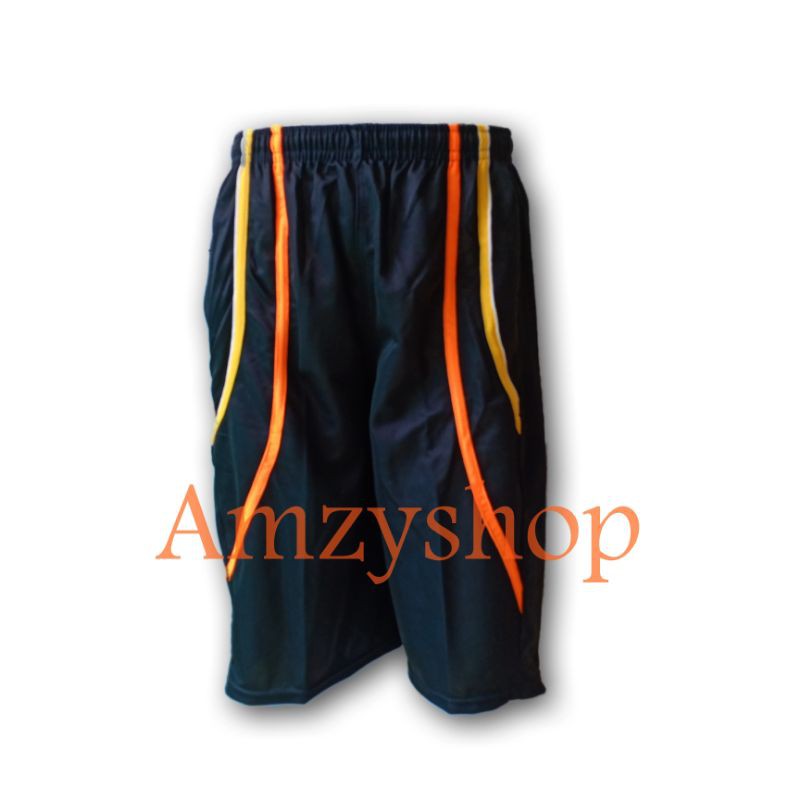 Celana Kolor Resleting Pria Dewasa XL-SPJ Saku Resleting | Celana Pendek Pria Jumbo