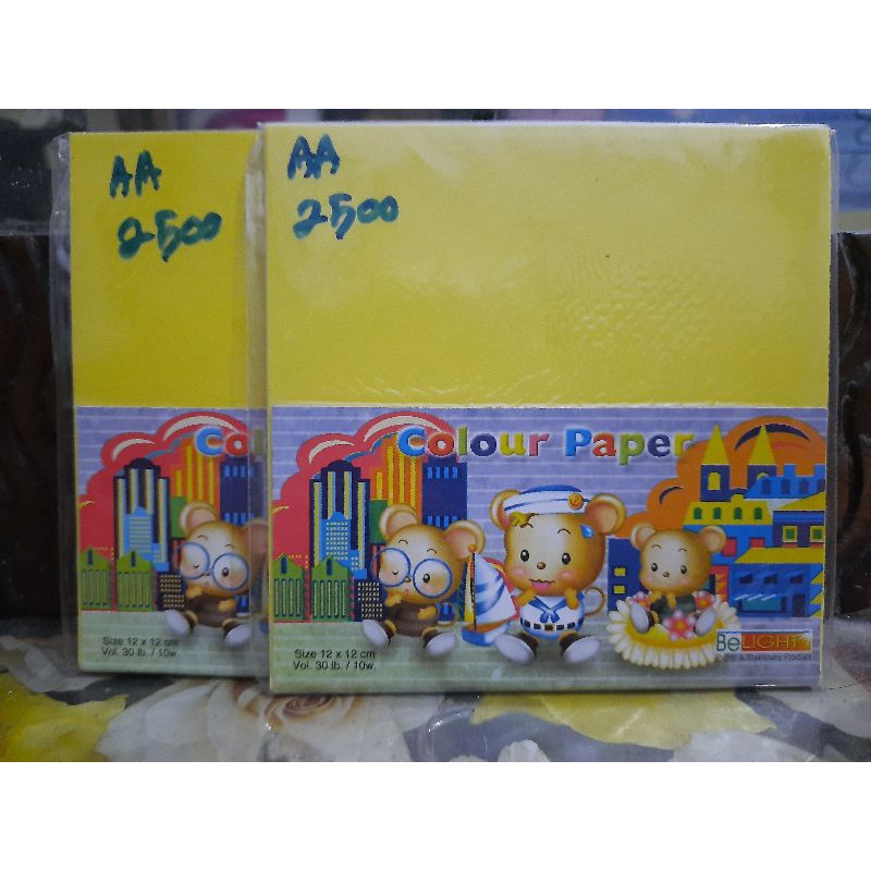 

Kertas-Lipat/Origami-Paper/Ukuran-12×12cm/Isi-30/Pack