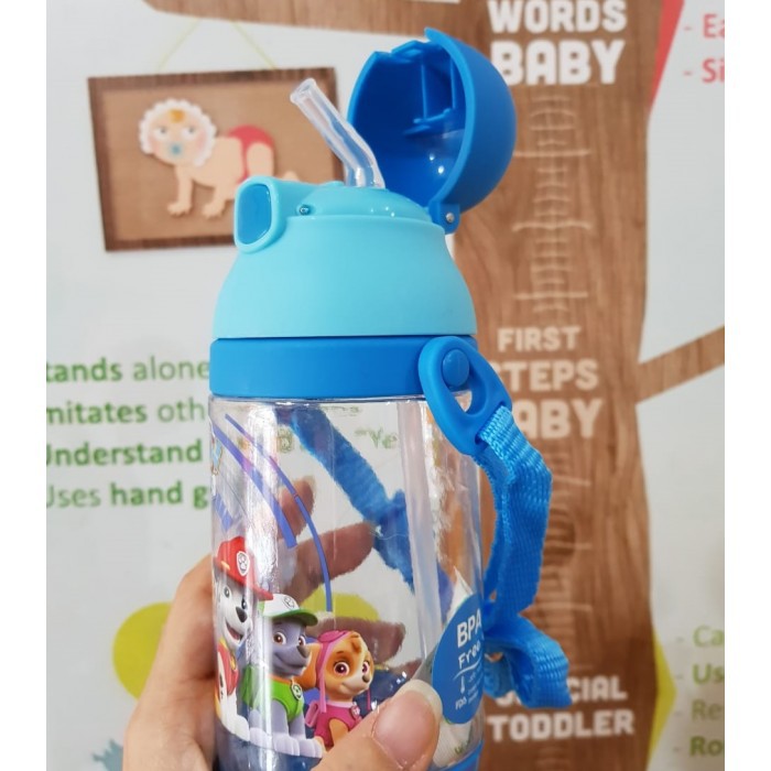 Botol Minum Karakter anak T7001 paw patrol, tayo, little pony, unicorn, lol, thomas and friends 350m