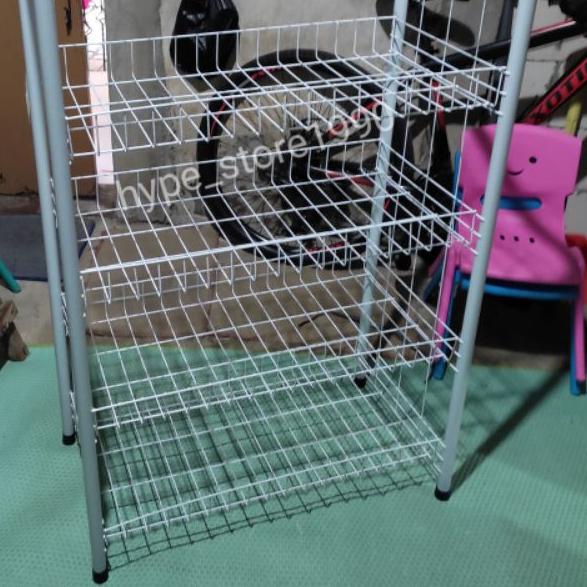 ➱ Rak chiki serbaguna 130/rak chiki jumbo/rak dagang/rak toko/rak display/rak mini market keranjang 