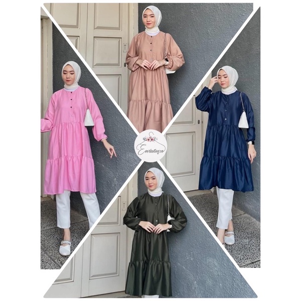 TUNIK WIZZA/TUNIK WANITA/TUNIK JUMBO LD 120CM