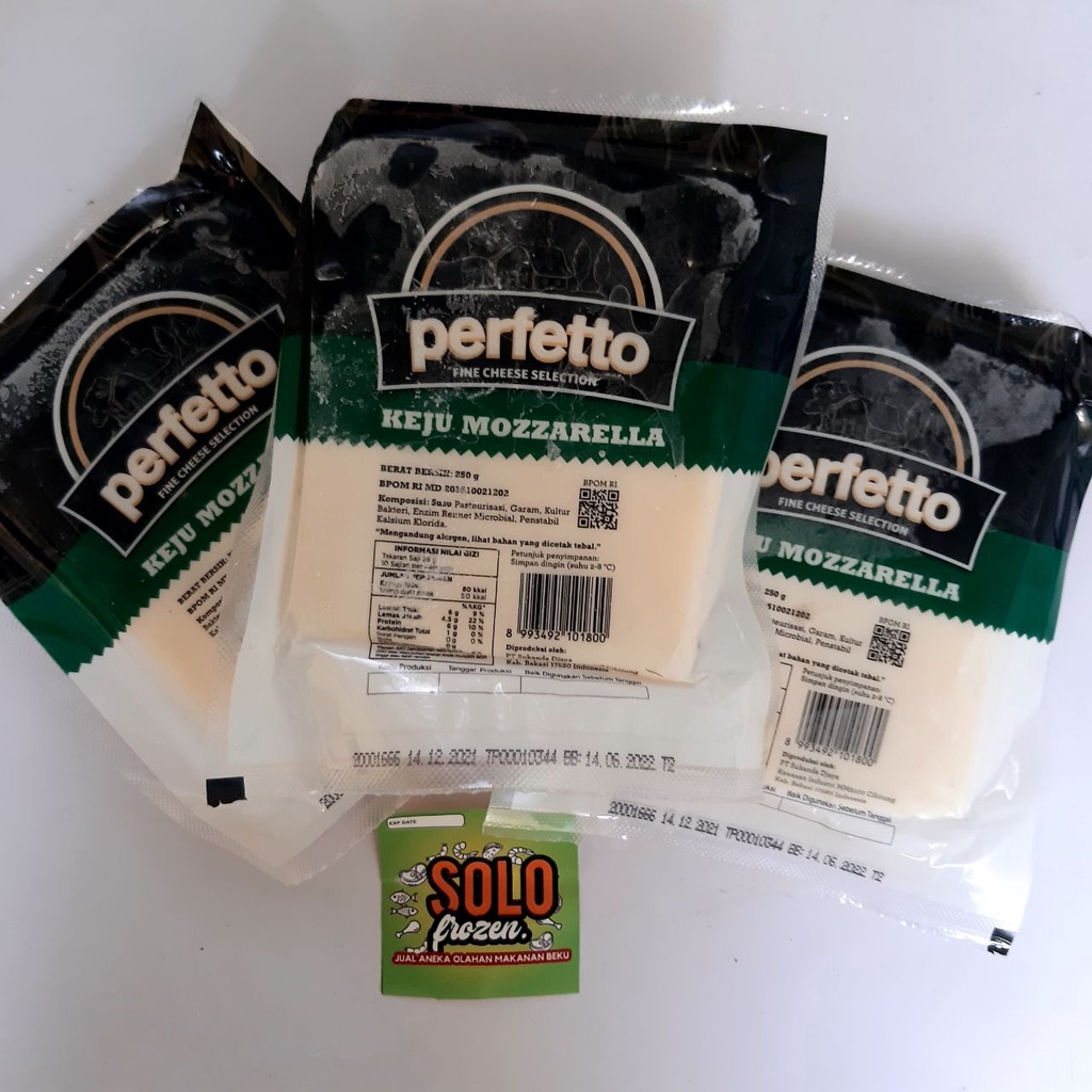 

PERFETO KEJU MOZZARELLA 250G