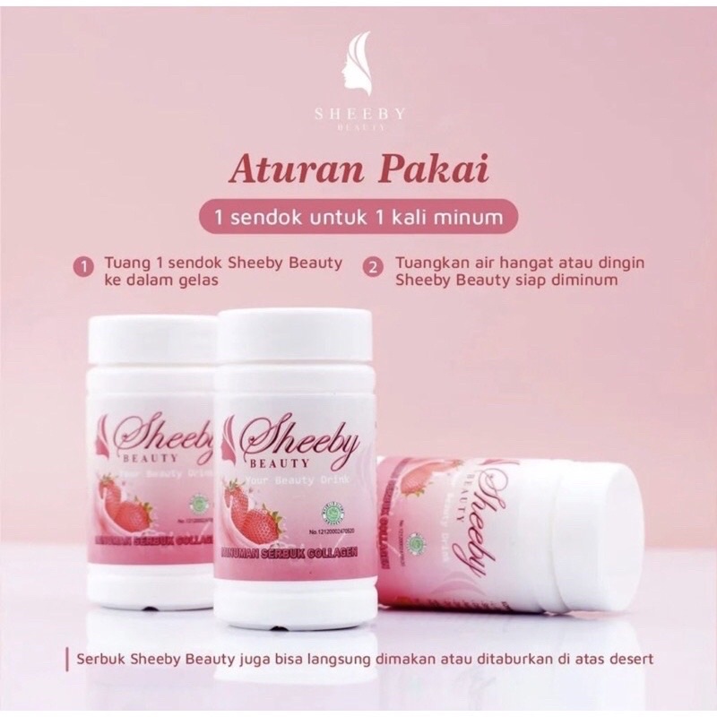 [BPOM] KEMASAN BARU READY SHEEBY BEAUTY COLLAGEN BPOM (ORIGINAL BISA D SCAN)