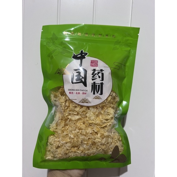 

Yin er 银耳50gr / Jamur Salju / Snow White Fungus / Jamur Putih Kering /jamur es super / Bai Mu Er Yin Er