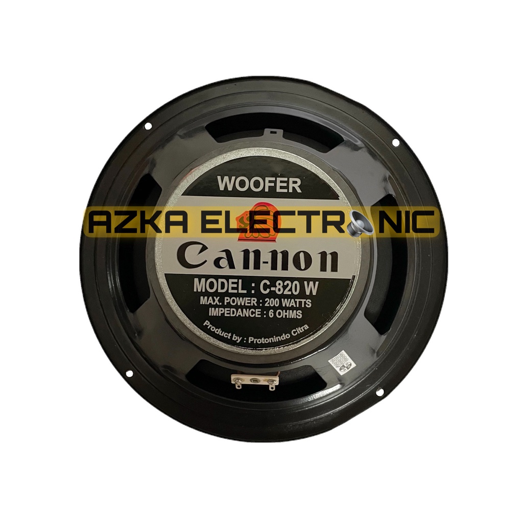 Speaker Cannon 8 Inch C 820 W Canon Woofer