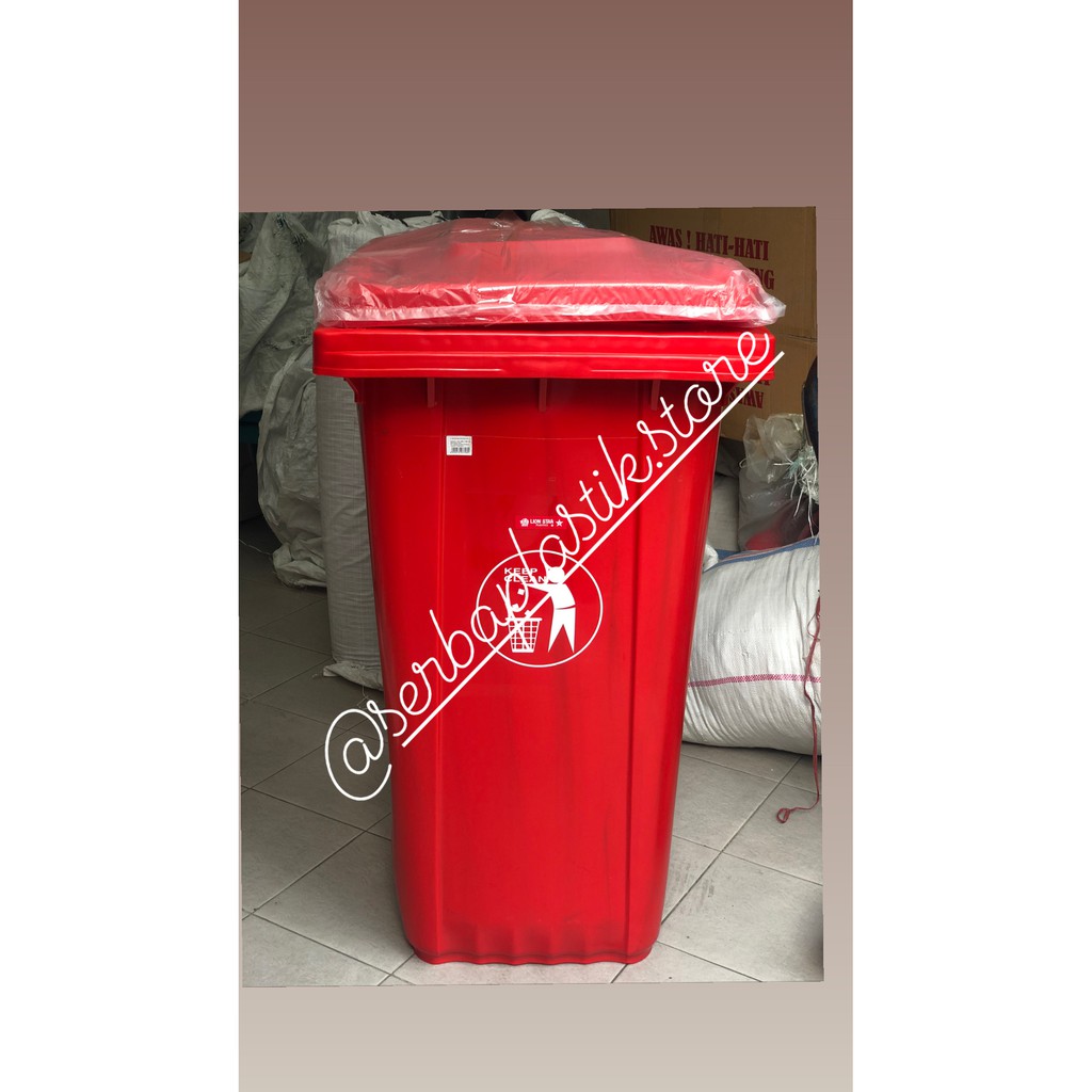 Jual Tong Sampah Tempat Sampah Jumbo 240ltr Lion Star Shopee Indonesia 4393