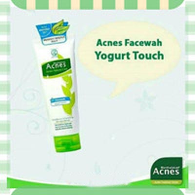 ACNES FACIAL FACE WASH YOGURT TOUCH 50 &amp; 100 GR PEMBERSIH WAJAH_Cerianti