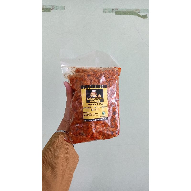 MAKARONI BANTET KHAS TASIKMALAYA (ORIGINAL, PEDAS, EXTRA PEDAS)