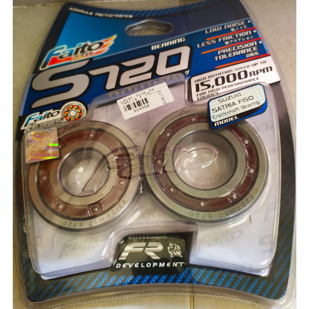 Satria F Fu 150 Bearing Kruk As Crankshaft Laker Laher Lahar 63/28 6207 Faito High Speed S720