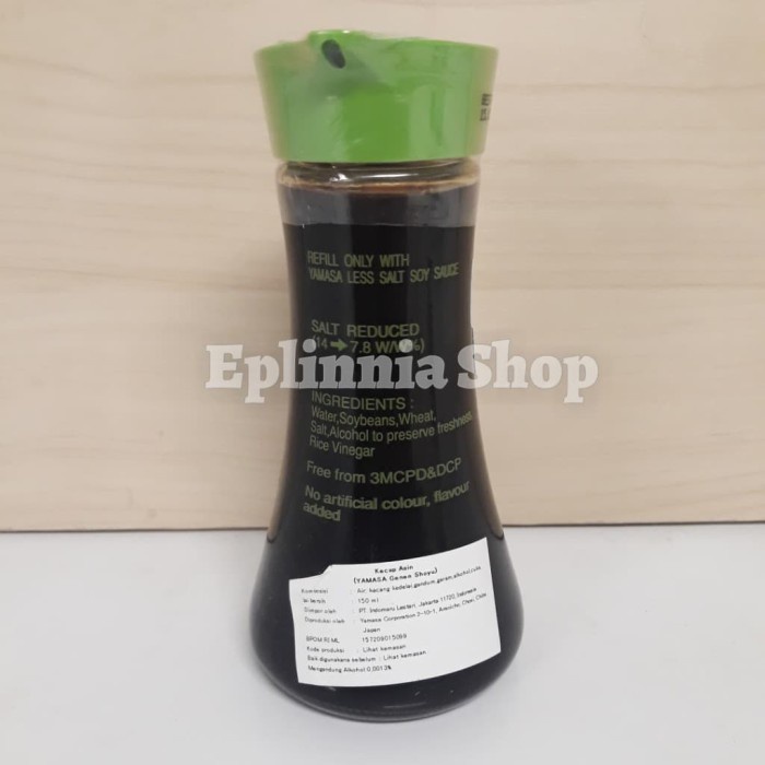 

Saus Bumbu Kecap Jepang Yamasa Less Salt Genen Shoyu Soy Sauce 150 Ml