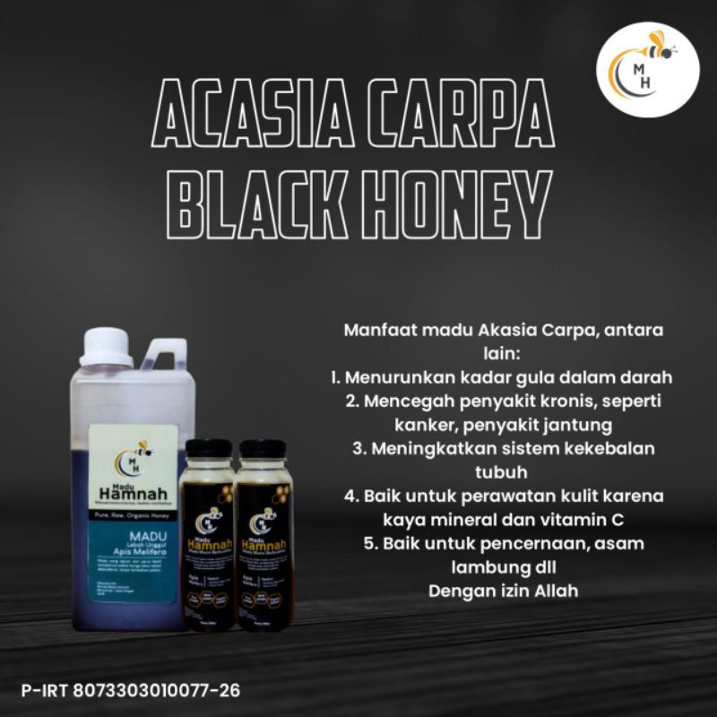 

Madu Murni Nektar Akasia Carpa (Madu Hamnah) 1kg