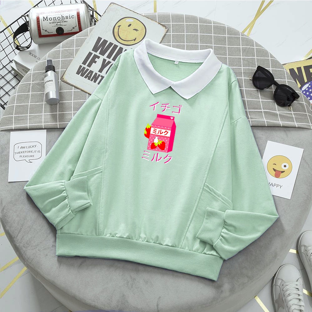 Sweater Kawaii Drink Japanese Limited Edition | Sweater Wanita Original Untitres | UGM STORE