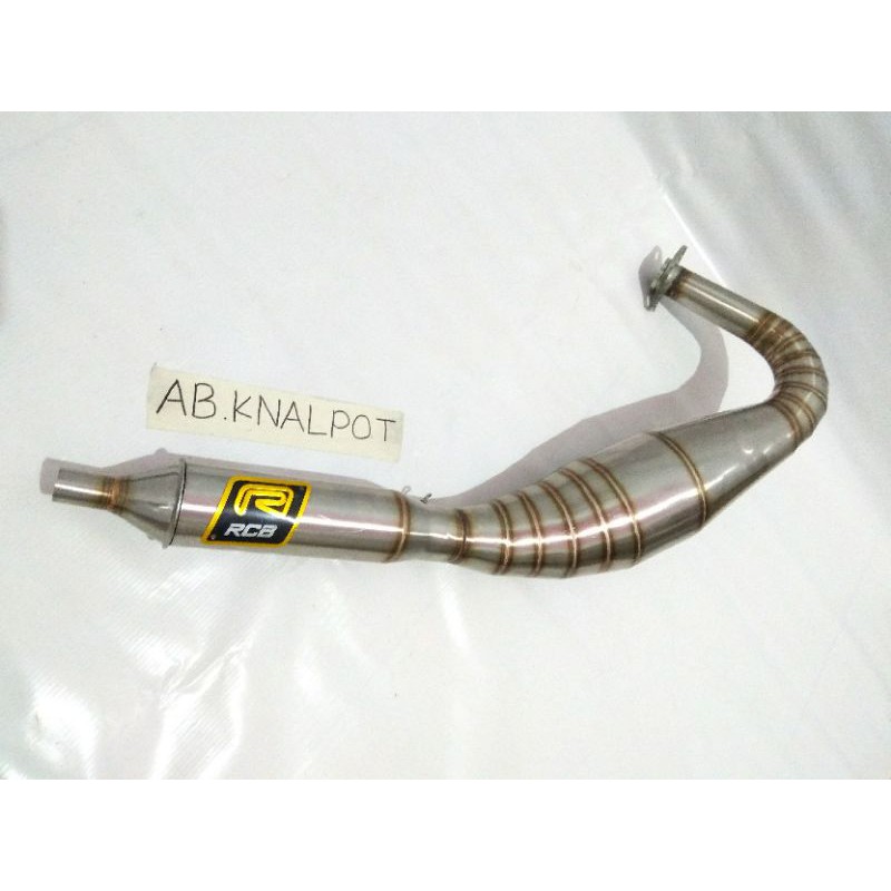 KNALPOT RX KING KOLONG KNALPOT KING KOLONG KNALPOT KOLONG RX KING BAHAN STAINLESS RCB EXHAUST